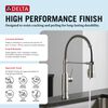 Single-Handle Pull-Down Spring Kitchen Faucet