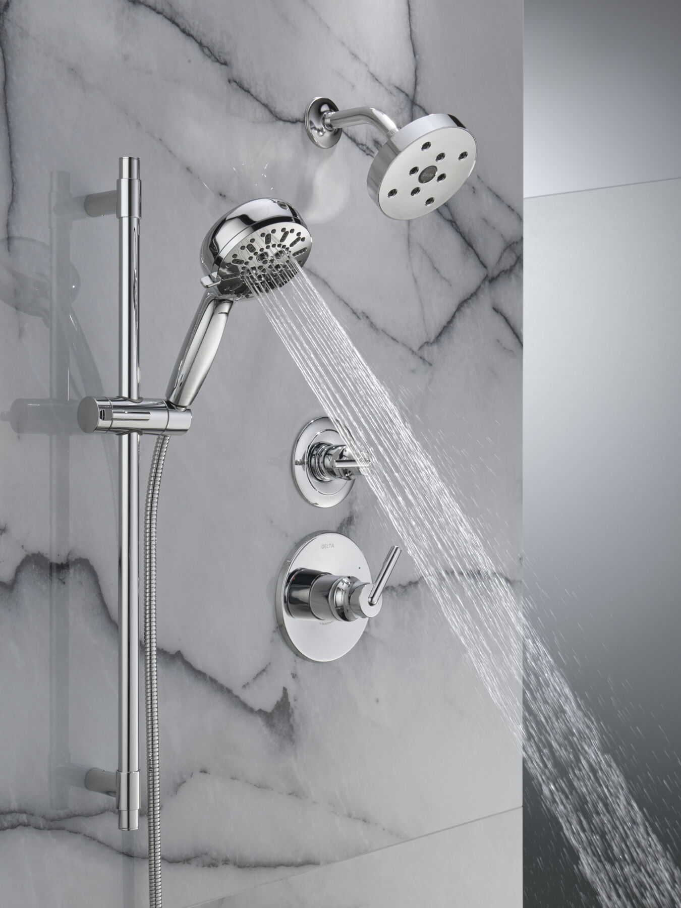 3-Function Custom Shower Bundle with ProClean Hand Shower
