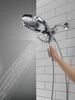 HydroRain&reg; 4-Setting Two-In-One Shower Head