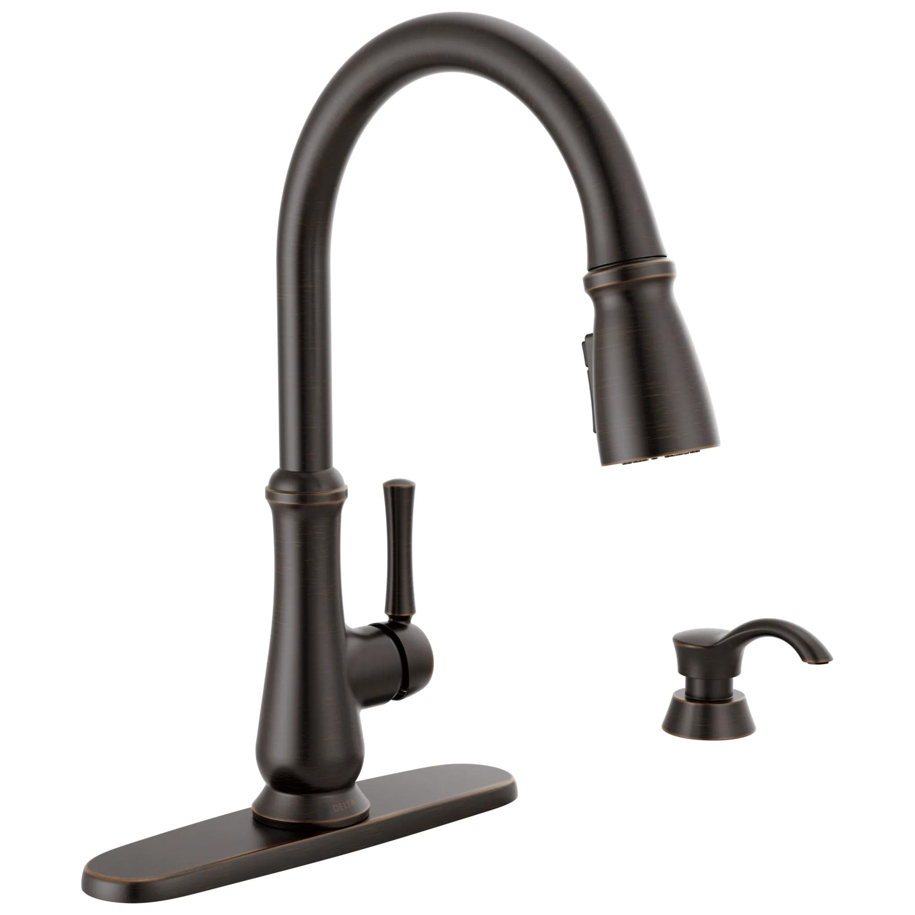 Pull-Down Kitchen Faucet w/Soap (Recertified)