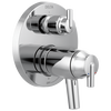 Contemporary Two Handle TempAssure&reg; 17T Series Valve Trim with 3-Setting Integrated Diverter