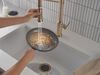 Single Handle Pull-Down Kitchen Faucet With Spring Spout