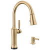Pull-Down Kitchen Single Handle with Soap Dispenser Bundle