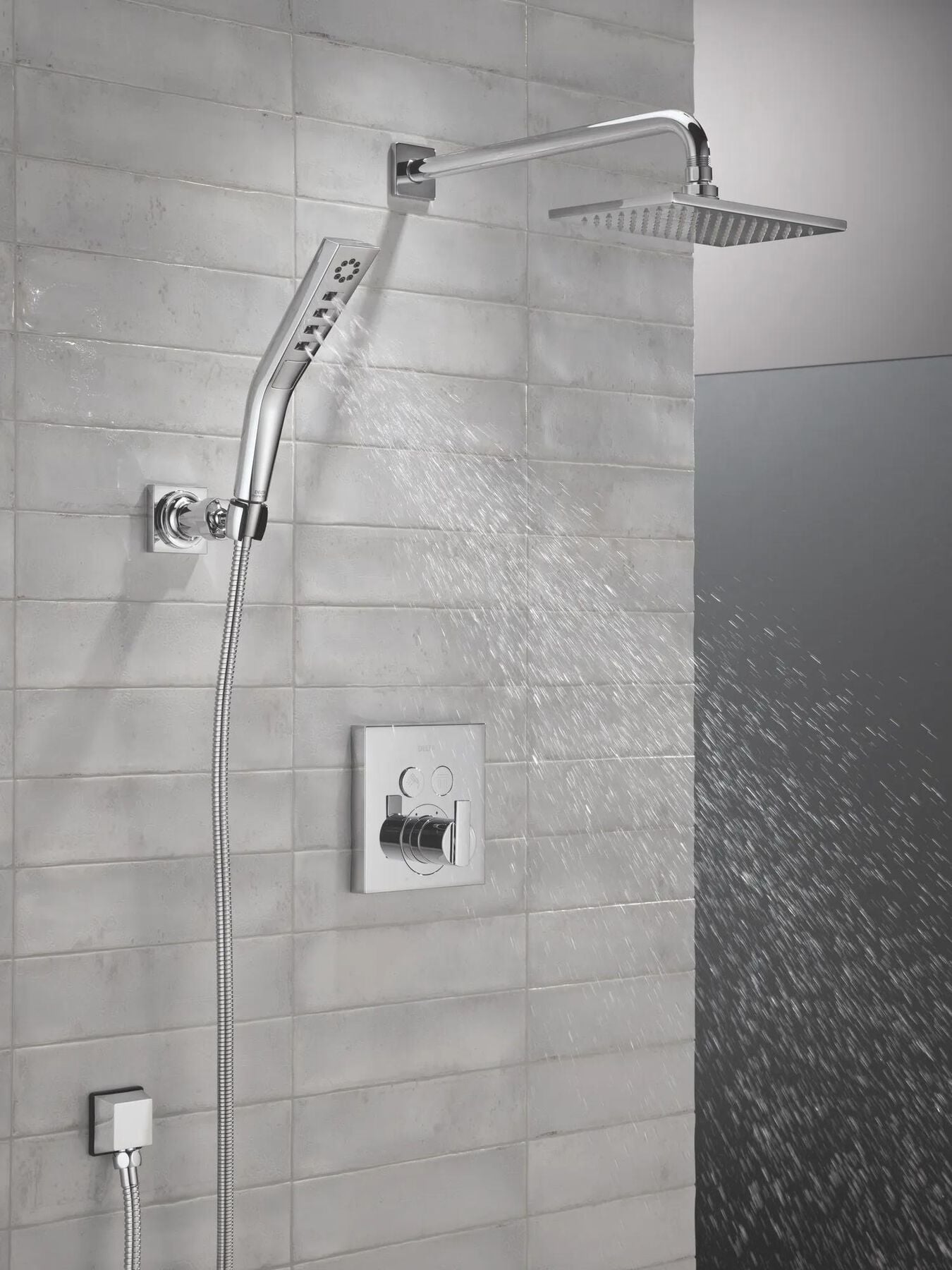 Single-Setting Raincan Shower Head