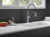 Single-Handle Pull-Down Spring Kitchen Faucet