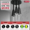 H<sub>2</sub>Okinetic&reg; Pendant Raincan Shower Head with LED Light (Recertified)