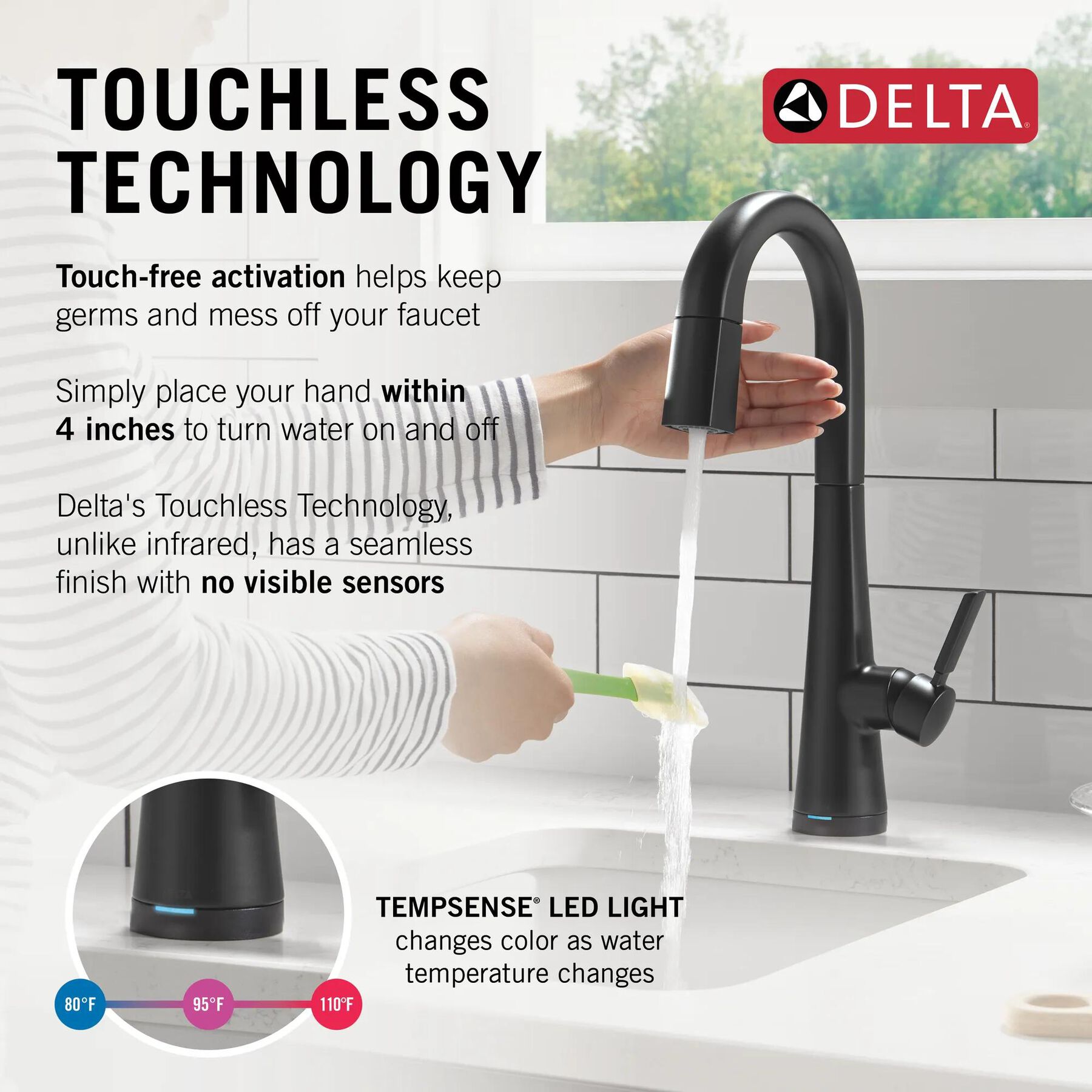 Touch2O&reg; Bar / Prep Faucet with Touchless Technology