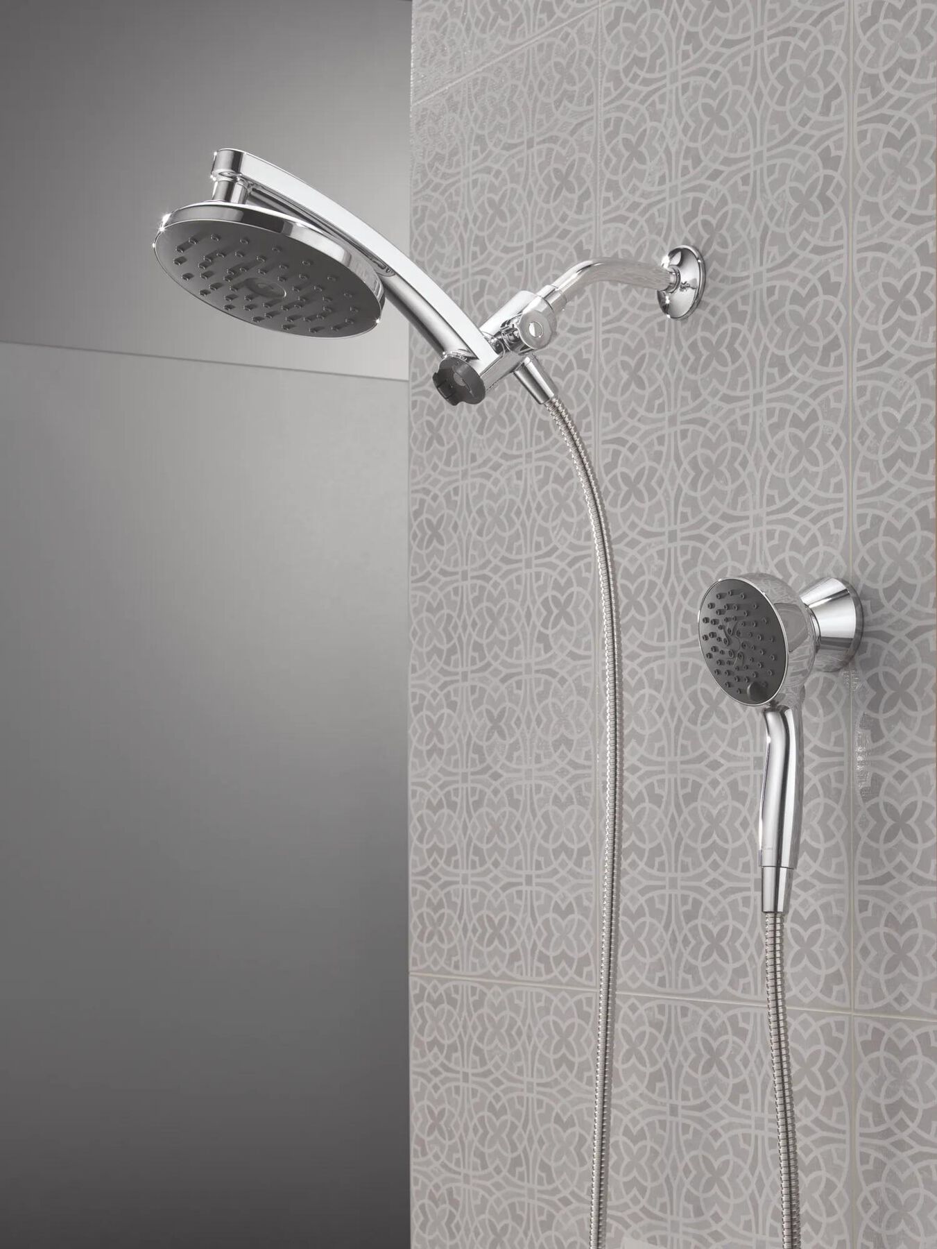 PivotPro&trade; 3-in-1 Combination Shower with TouchClean&reg; Spray Face
