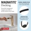 Single Handle Pull-Down Bathroom Faucet