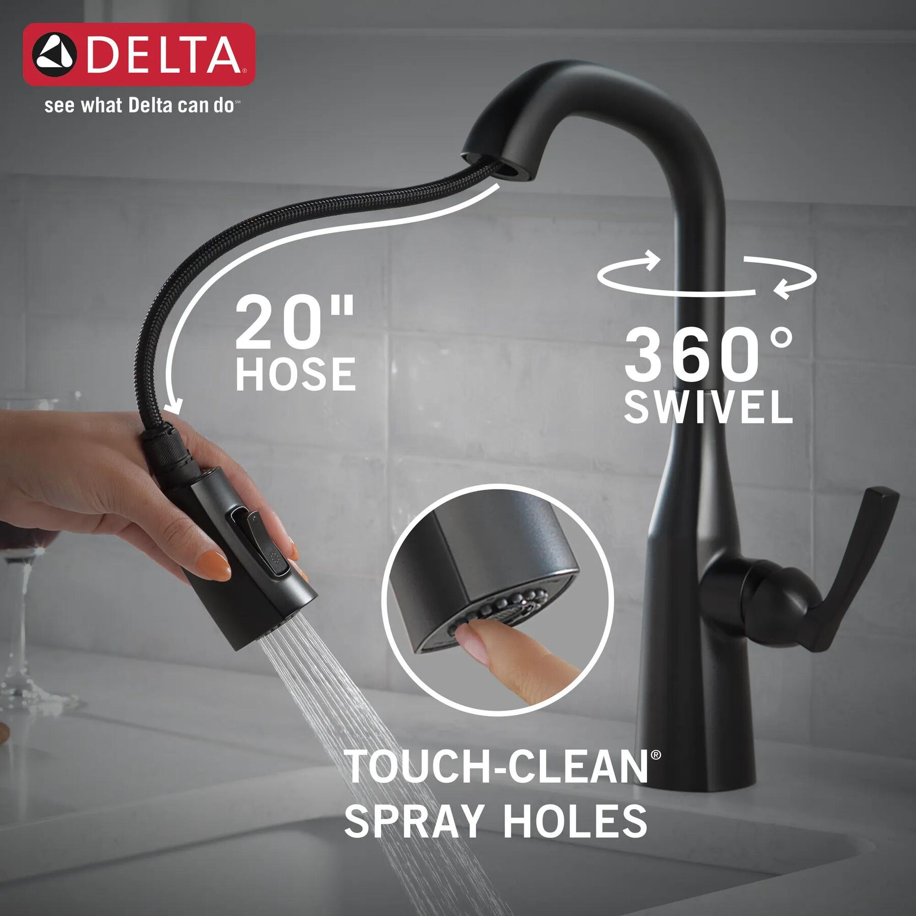 Single Handle Pull-Down Bar/Prep Faucet