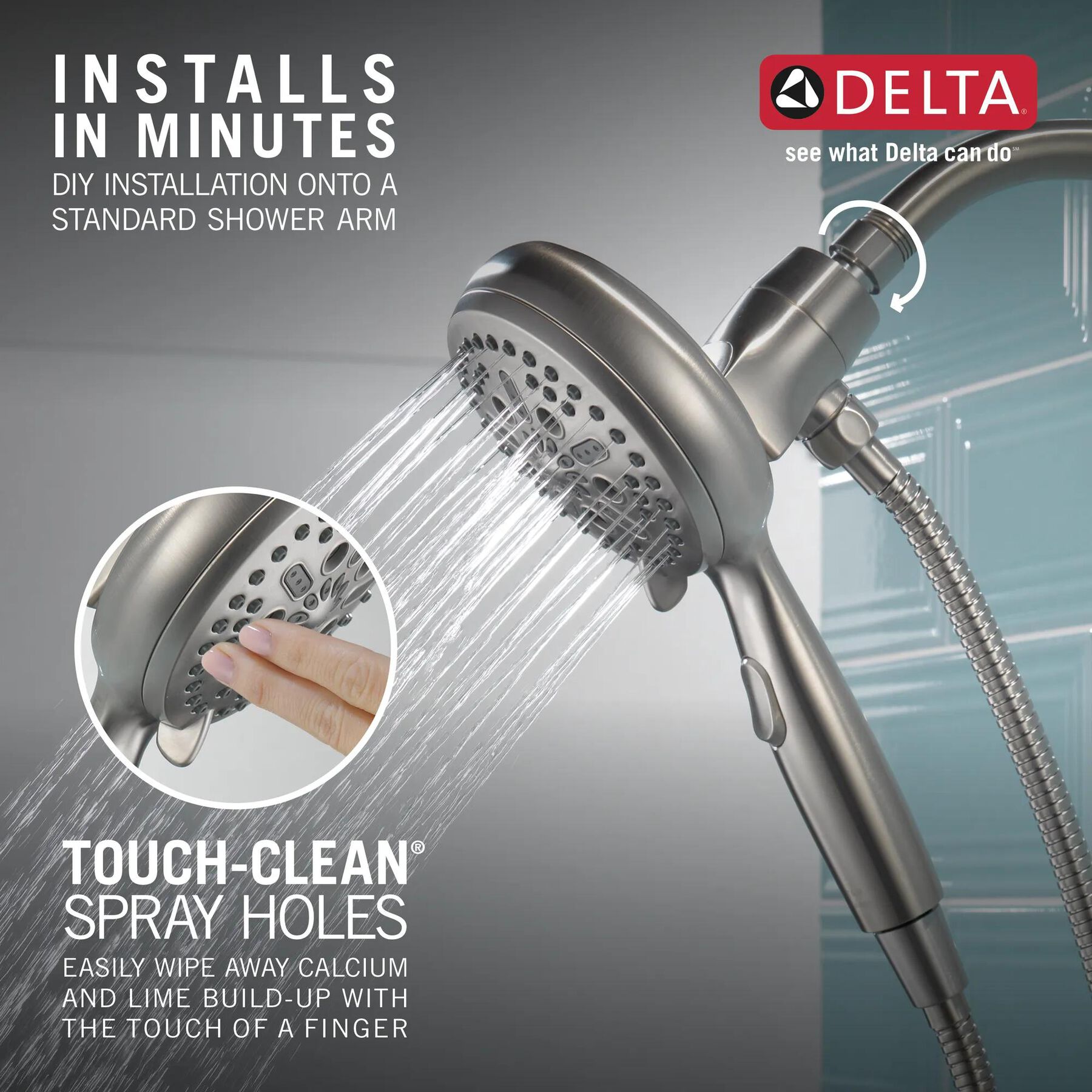 SureDock&reg; Magnetic Hand Shower 1.75 GPM (Recertified)