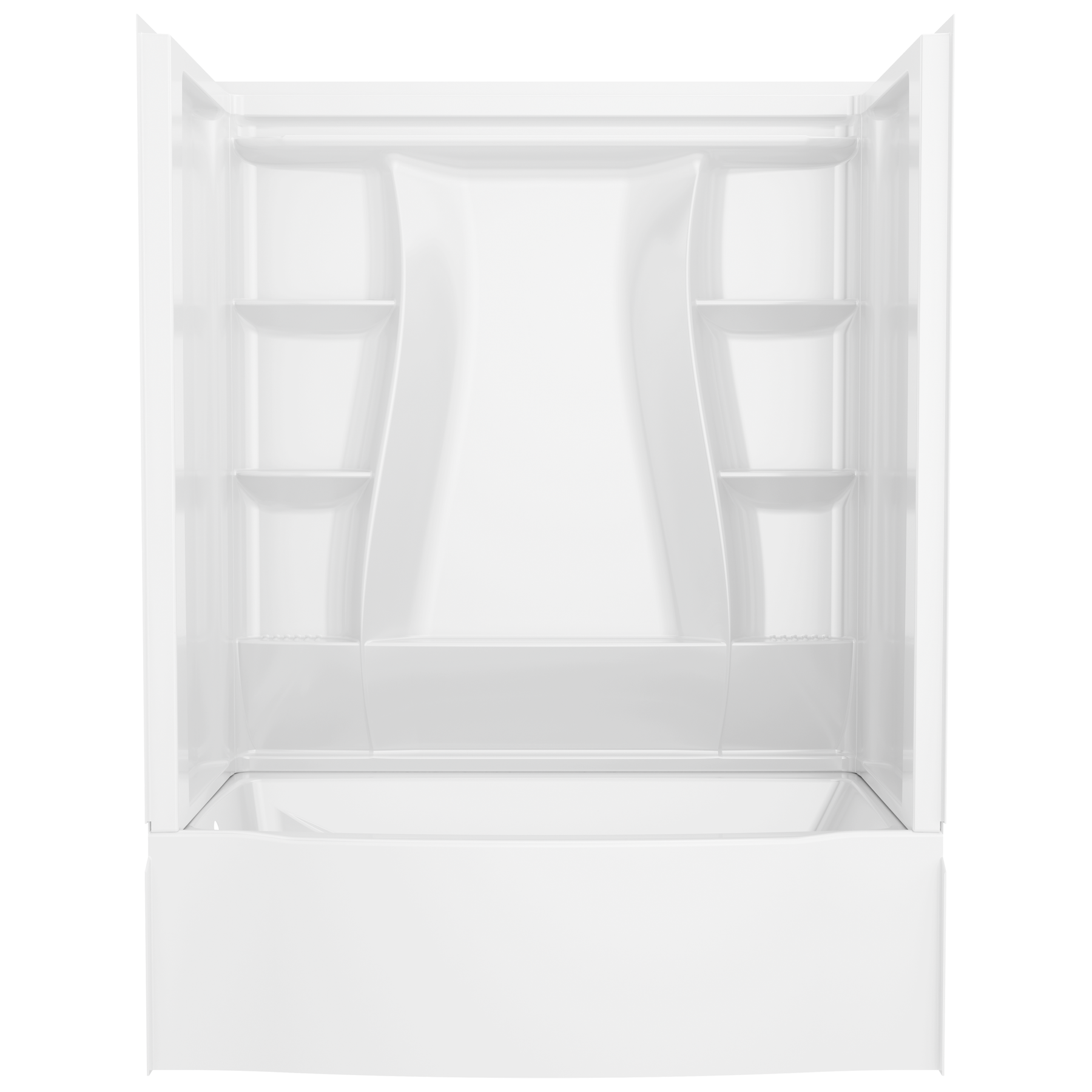 60x32 Alcove Bathtub Bundle without Door - Left Drain