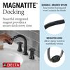 Two Handle Widespread Pull Down Bathroom Faucet