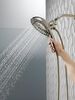 H<sub>2</sub>Okinetic&reg; In2ition&reg; 5-Setting Two-in-One Shower