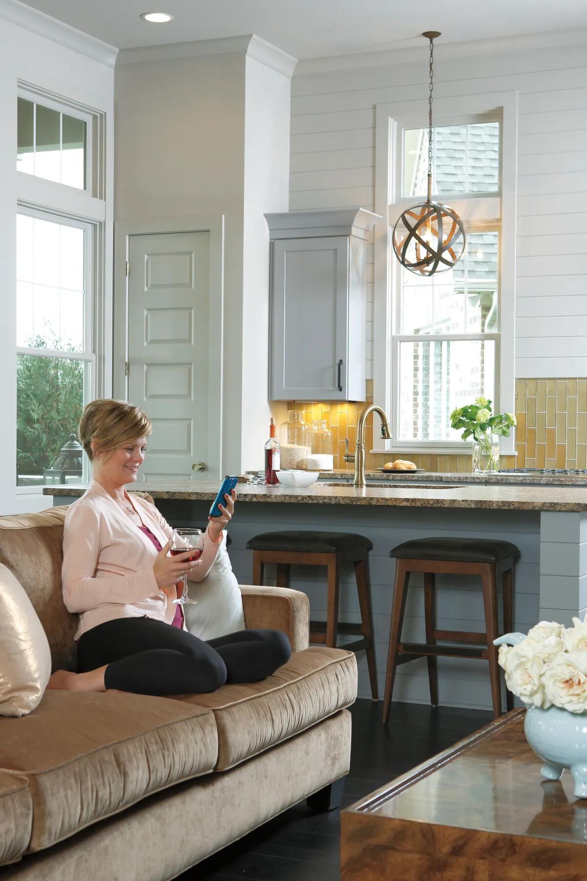 Single Handle Pull-Down Kitchen Faucet with ShieldSpray&reg; Technology