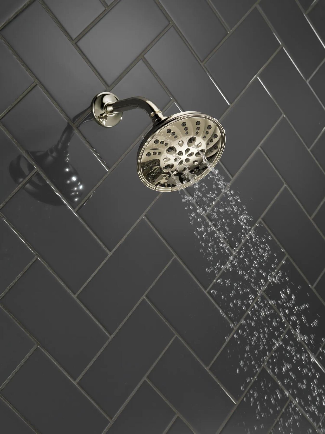 H<sub>2</sub>Okinetic&reg; 5-Setting Traditional Raincan Shower Head