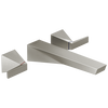Two Handle Wall Mount Bathroom Faucet Trim