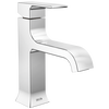 Single Handle Bathroom Faucet Curved Spo (Recertified)