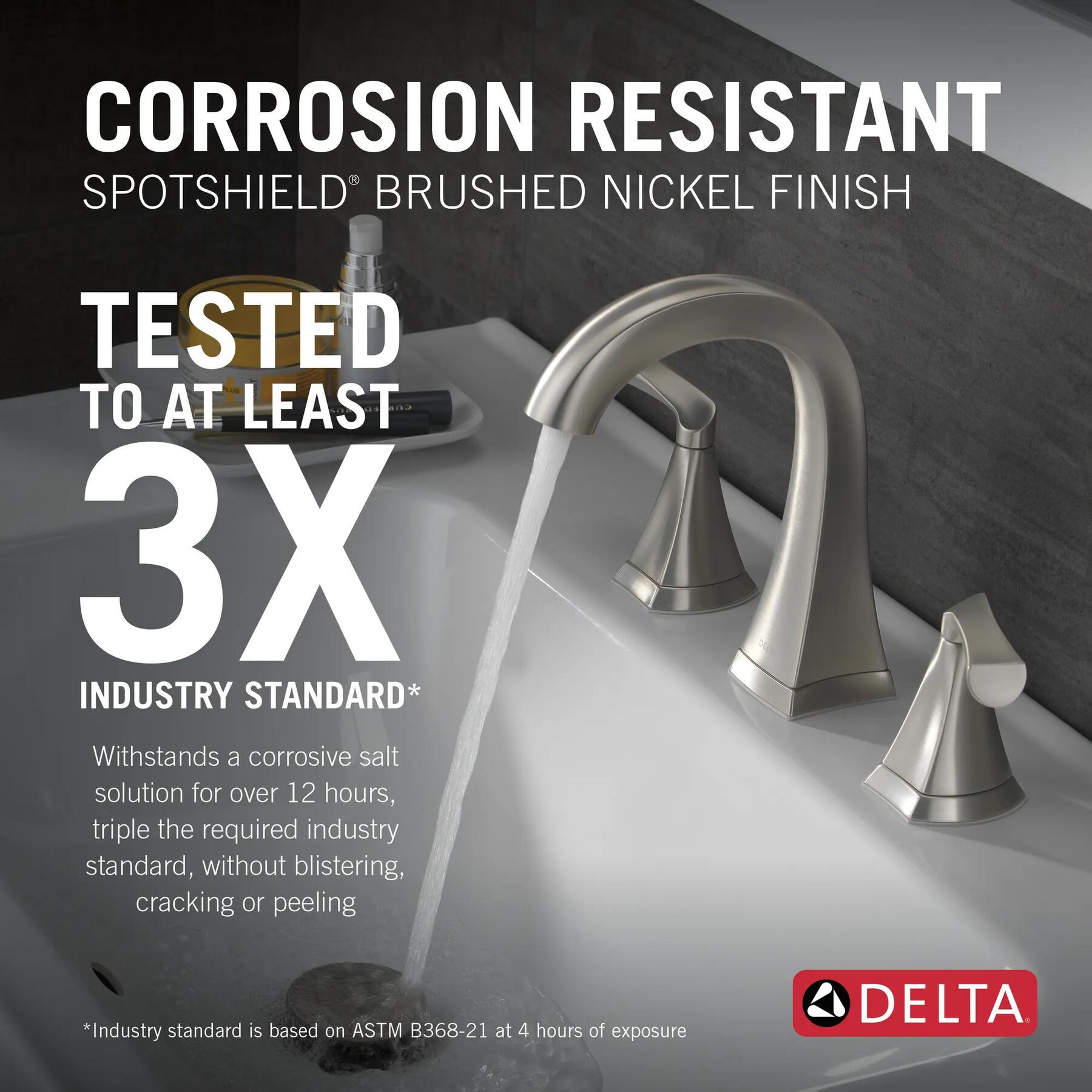 Two Handle Widespread Bathroom Faucet
