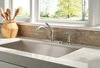 Single Handle Kitchen Faucet with Spray (Recertified)