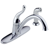 Single Handle Kitchen Faucet with Spray