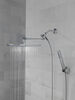 Monitor 14 Series Shower Trim with 10-Inch Raincan Combination Showerhead Bundle