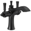 Two Handle Single Hole Monoblock Bathroom Faucet