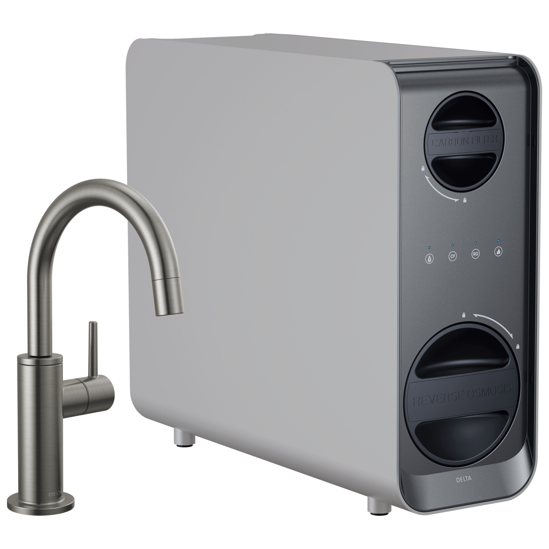 Tankless Under Sink 6-Stage Reverse Osmosis System with Beverage