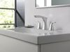 Two Handle Widespread Bathroom Faucet - Metal Pop-Up