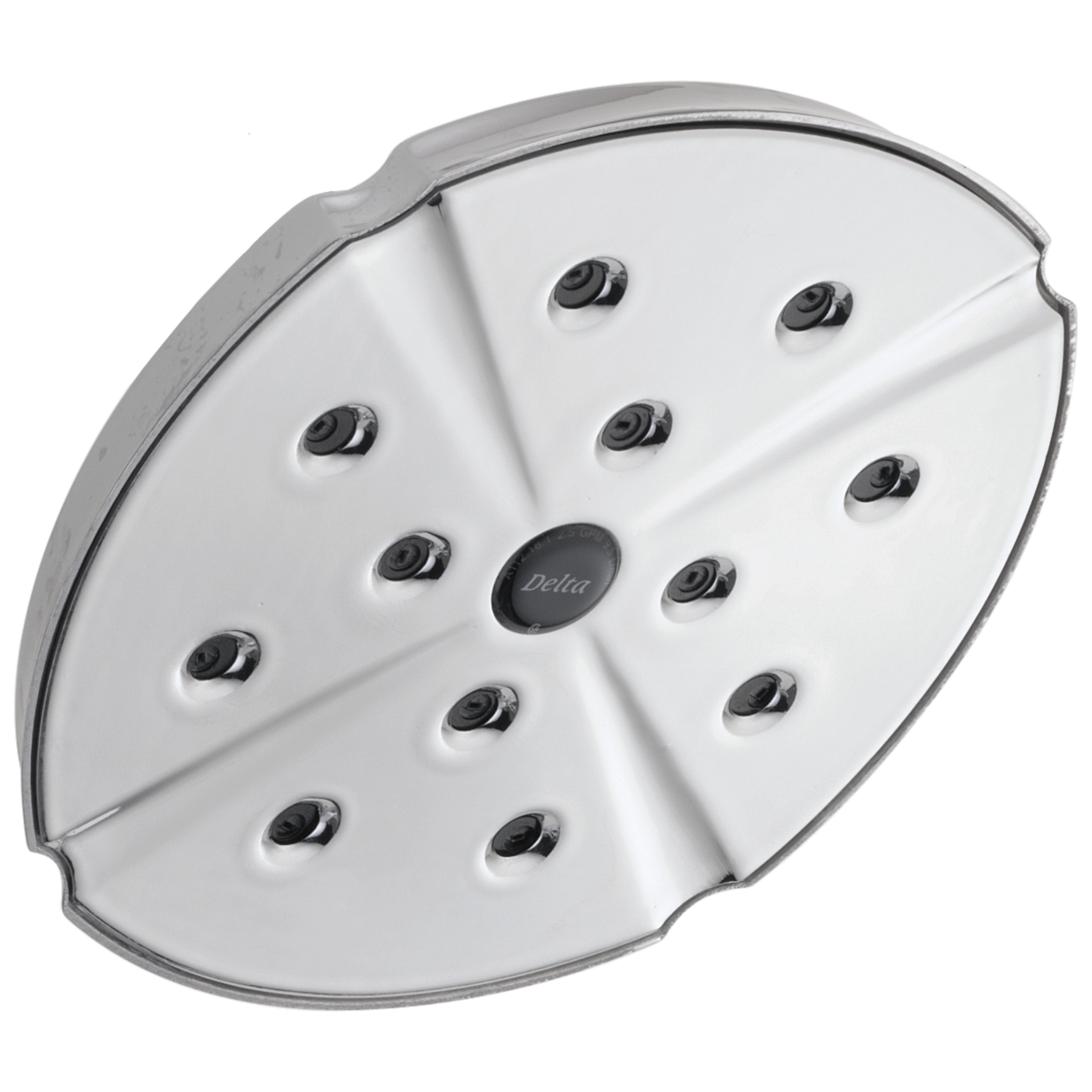H<sub>2</sub>Okinetic&reg; Single-Setting Raincan Shower Head