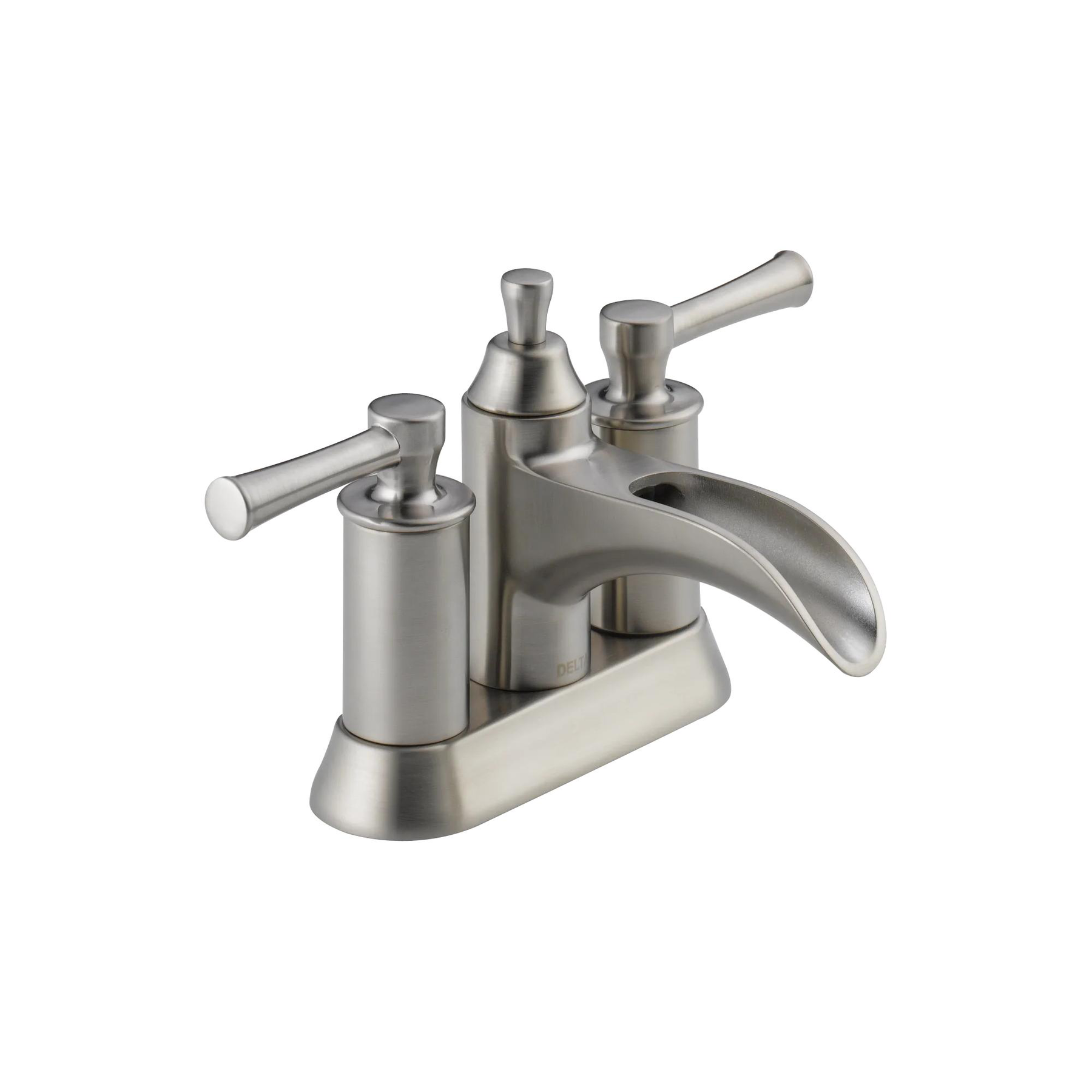 Two Handle Centerset Bathroom Faucet (Recertified)