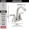 Two Handle Centerset Bathroom Faucet