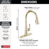 Single Handle Pull-Down Kitchen Faucet