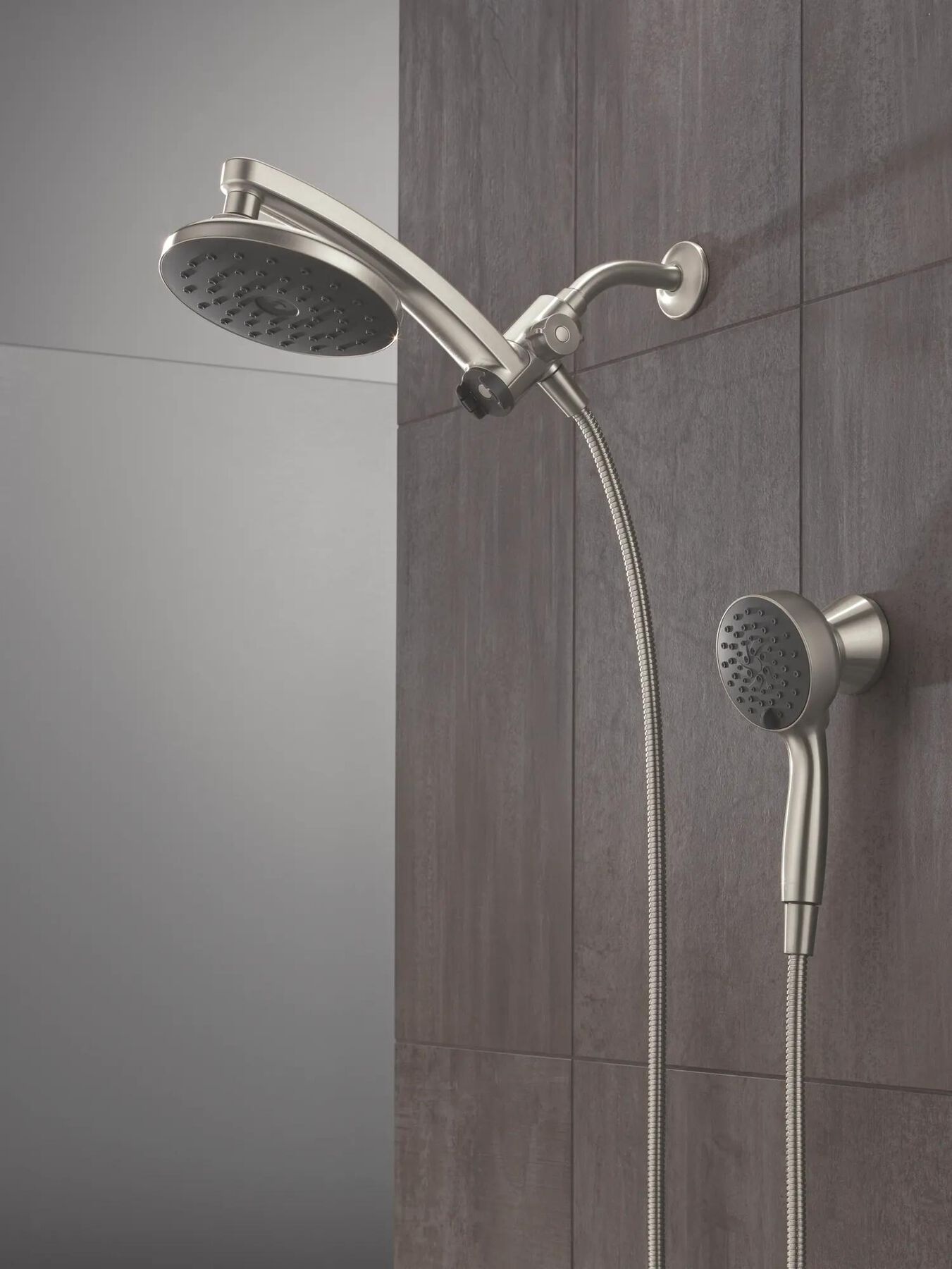PivotPro&trade; 3-in-1 Combination Shower with TouchClean&reg; Spray Face