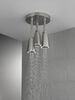 H<sub>2</sub>Okinetic&reg; Pendant Raincan Shower Head with LED Light (Recertified)