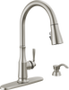 Pull-Down Kitchen Faucet w/Soap (Recertified)