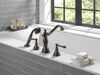 Metal Lever Handle Set - Roman Tub