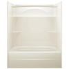 60in. X 32in. One Piece Tub Shower-Right Drain