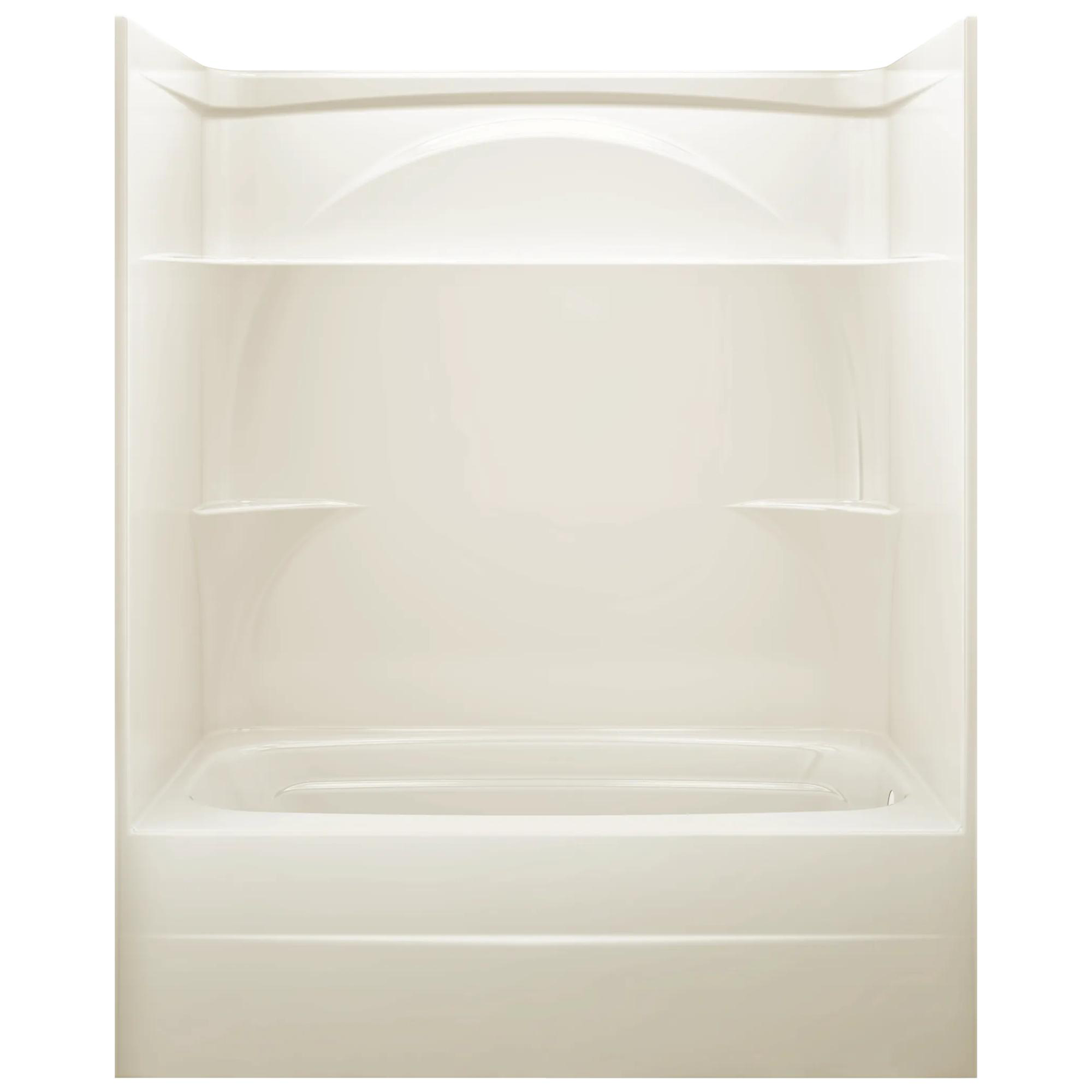 60in. X 32in. One Piece Tub Shower-Right Drain