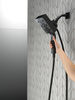H<sub>2</sub>Okinetic&reg; In2ition&reg; 4-Setting Two-in-One Shower