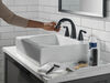 Two Handle Widespread Pull-Down Bathroom Faucet