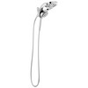 HydroRain&reg; 4-Setting Two-In-One Shower Head