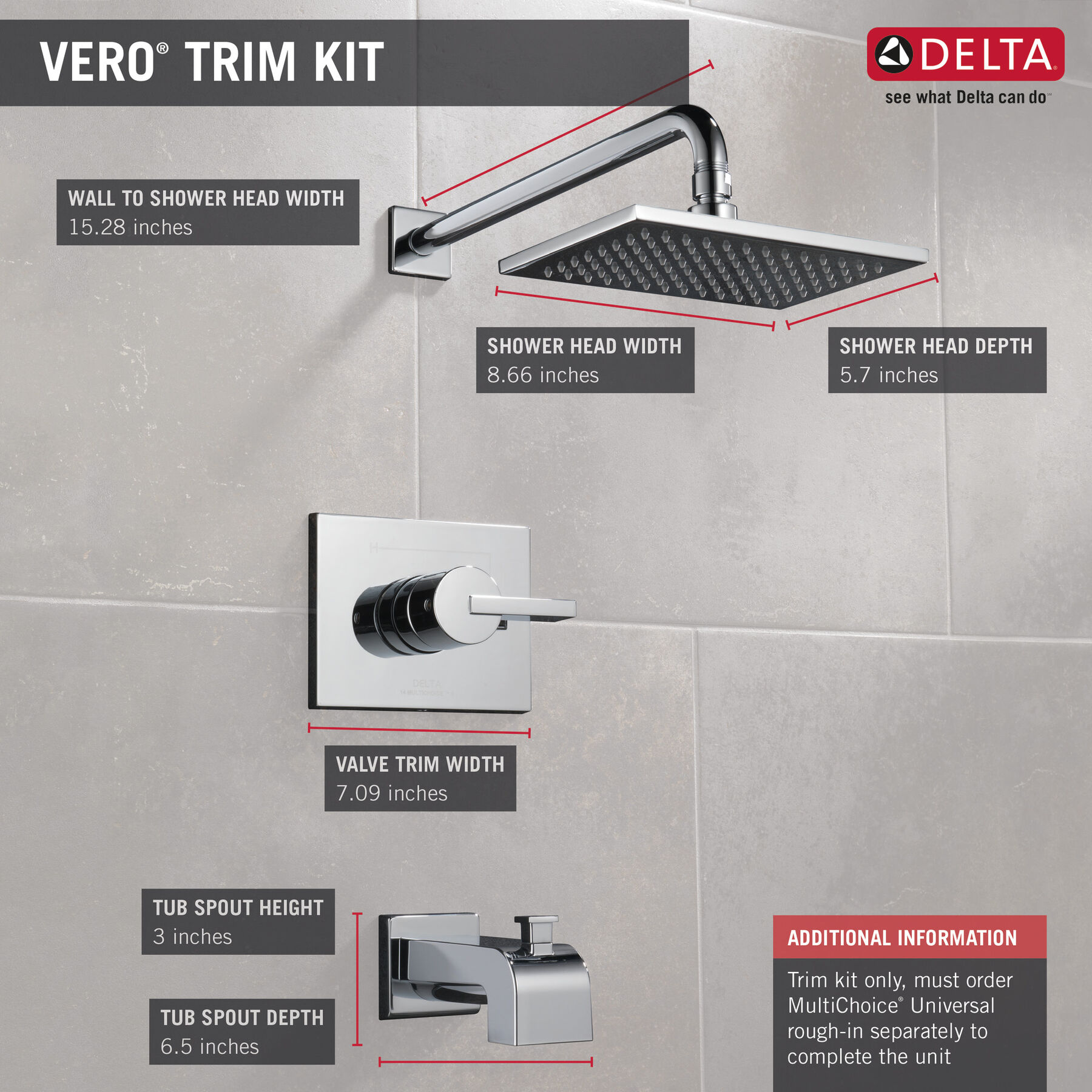 Monitor&reg; 14 Series Tub & Shower Trim