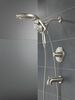 HydroRain&reg; H<sub>2</sub>Okinetic&reg; 5-Setting Two-in-One Shower Head