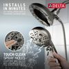 H<sub>2</sub>Okinetic&reg; In2ition&reg; 5-Setting Two-in-One Shower