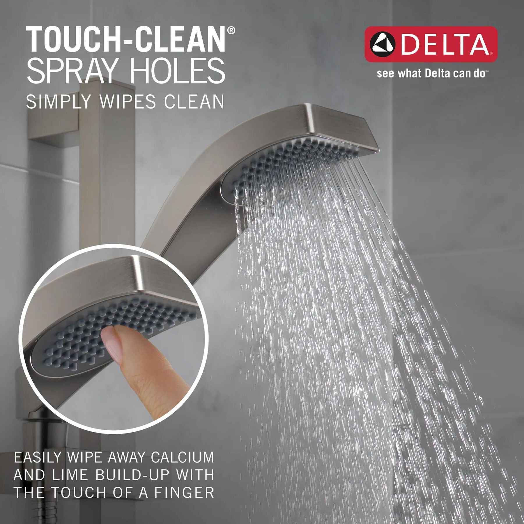 Premium Single-Setting Slide Bar Hand Shower