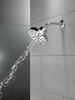 H<sub>2</sub>Okinetic&reg; 5-Setting Contemporary Raincan Shower Head