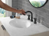 Two Handle Widespread Pull Down Bathroom Faucet