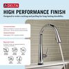 Single Handle Pull-Down Kitchen Faucet with Touch<sub>2</sub>O&reg; Technology