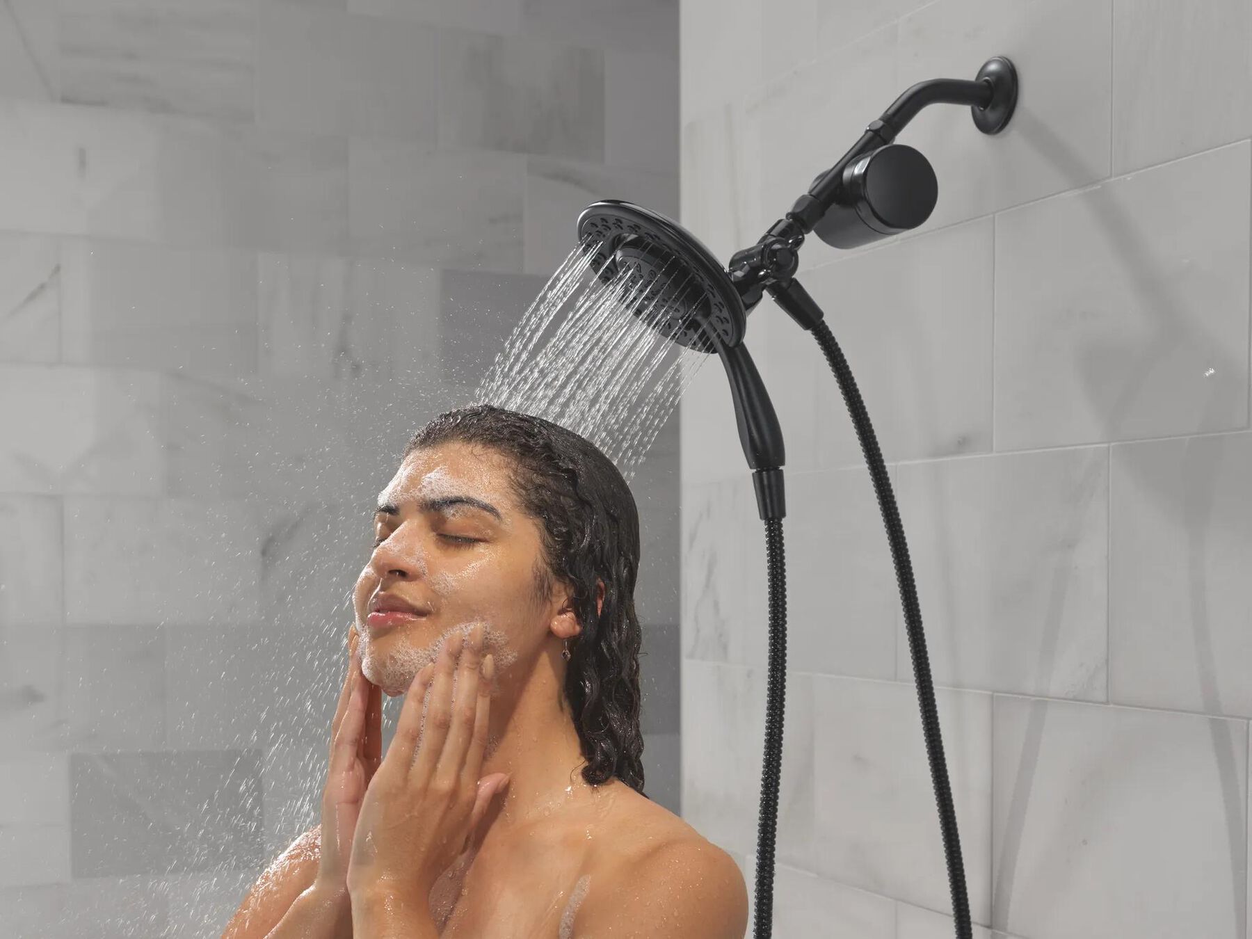 Shower Filter Attachment with 4-Setting In2ition&reg;
